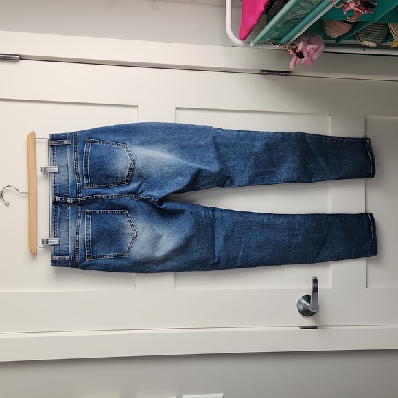 Stretchy stone wash jeans - Picture 4 of 7